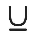 Text Underline SVG Icon